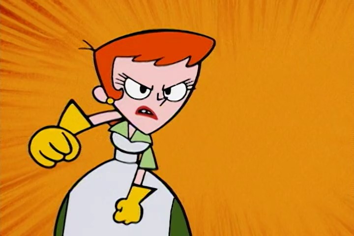 A Mom Cartoon - Dexter's Laboratory